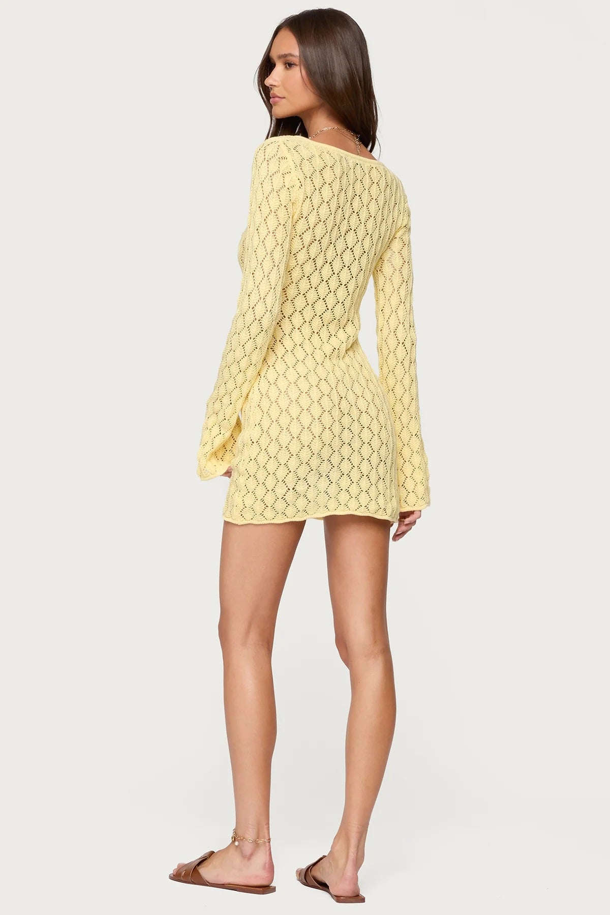 La Sirena® Crochet Mini Dress