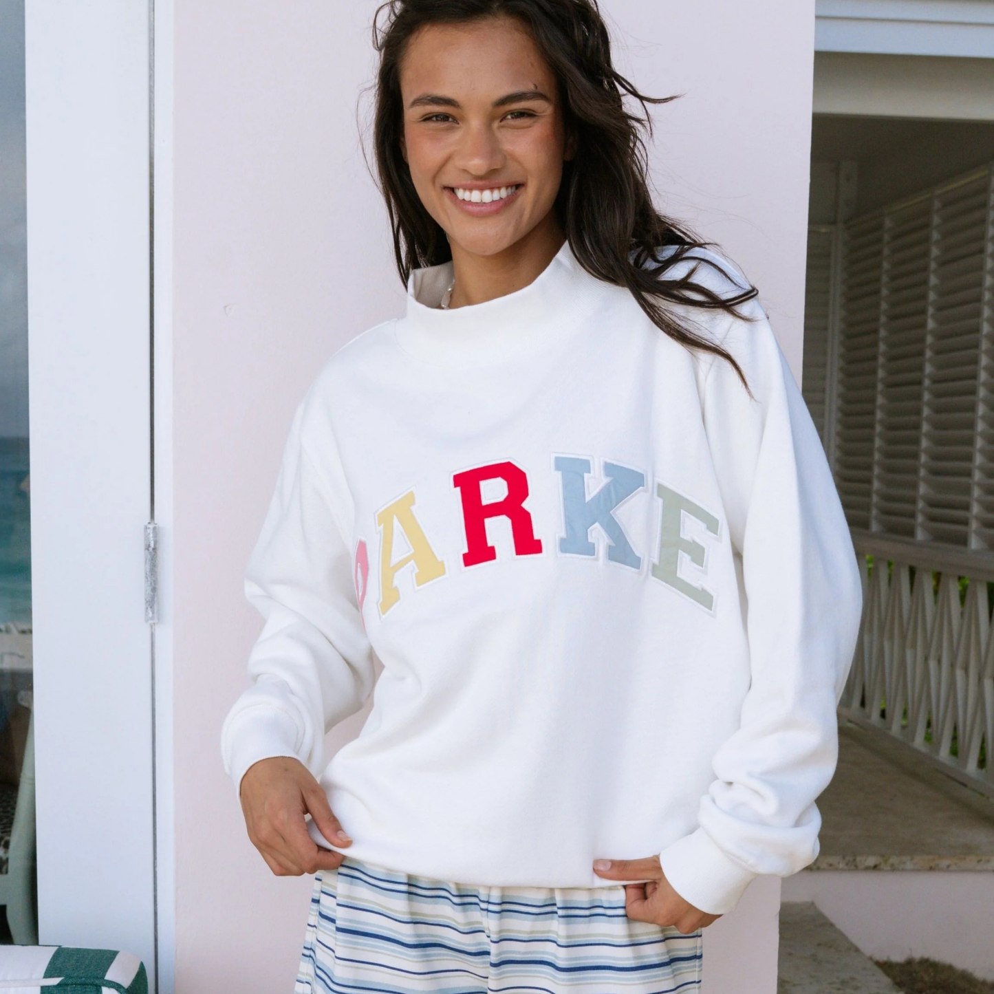 Sunkissed® Varsity Mockneck
