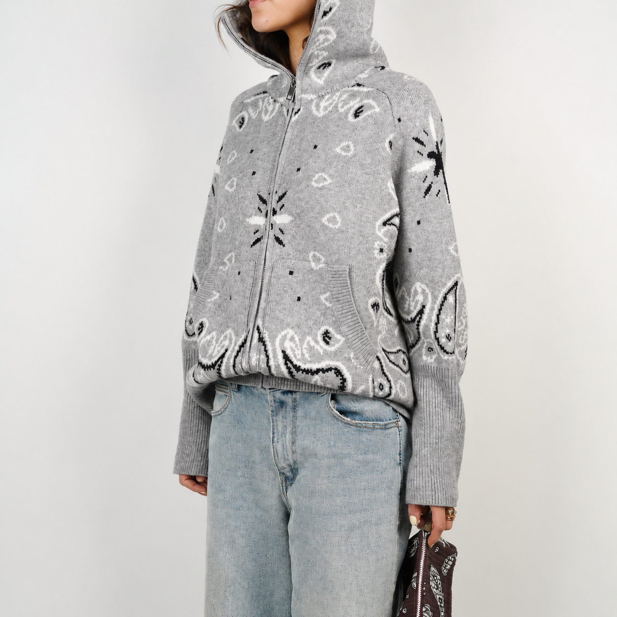 Bella Bandana® Zip-Up Sweater