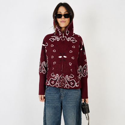Bella Bandana® Zip-Up Sweater