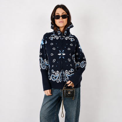 Bella Bandana® Zip-Up Sweater