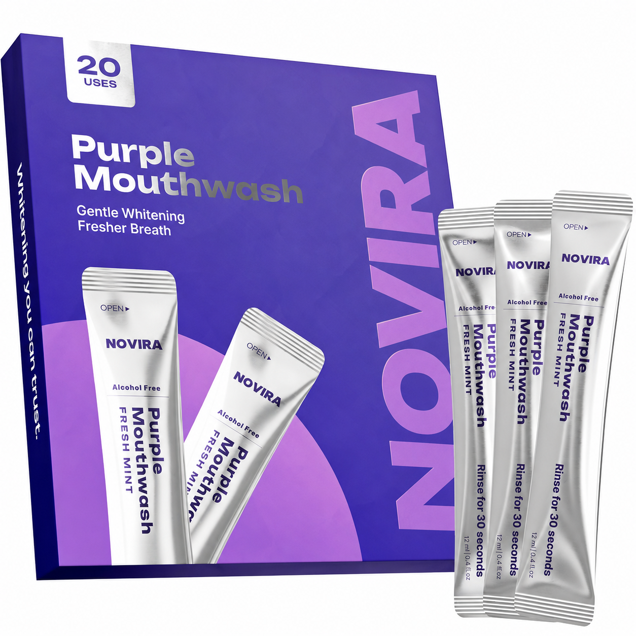 Purple Mouthwash - 20 Pack