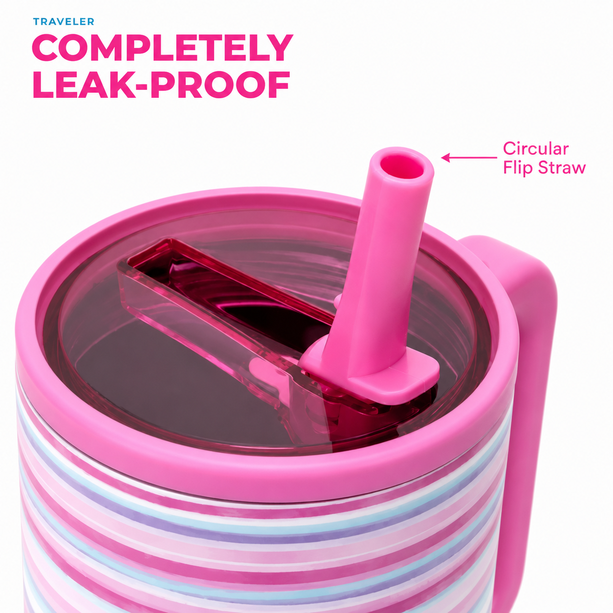 Pink Horizon® 32oz Traveler Tumbler