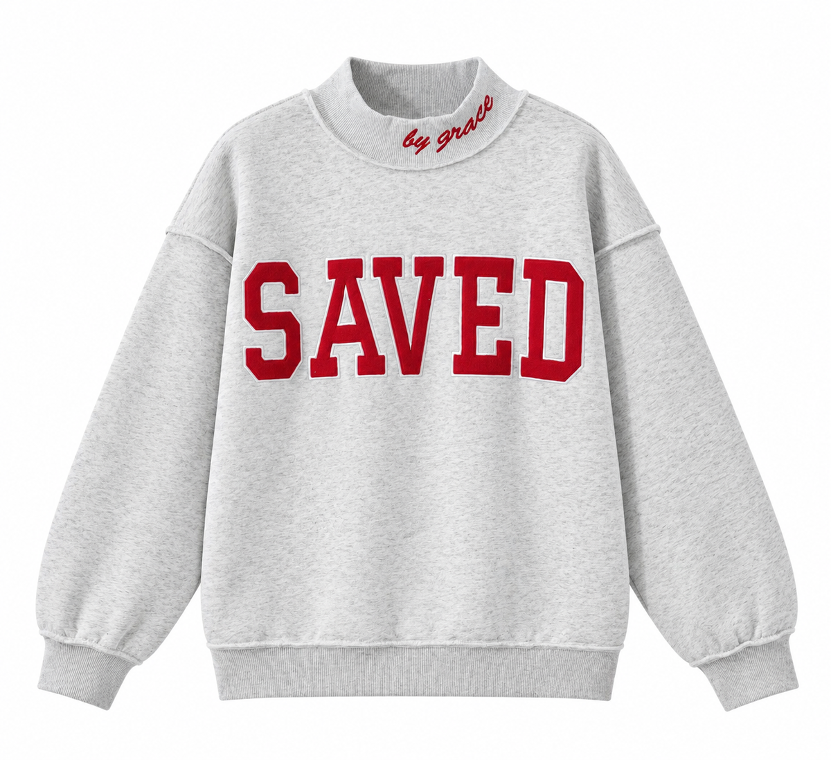 Saved By Grace® Mockneck
