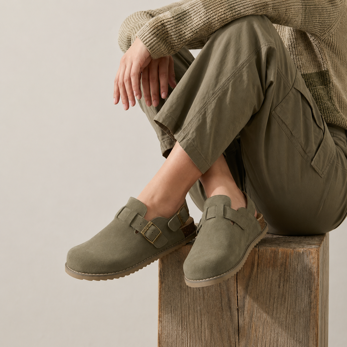 Sienna® Suede Clogs