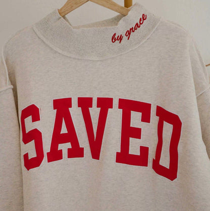 Saved By Grace® Mockneck