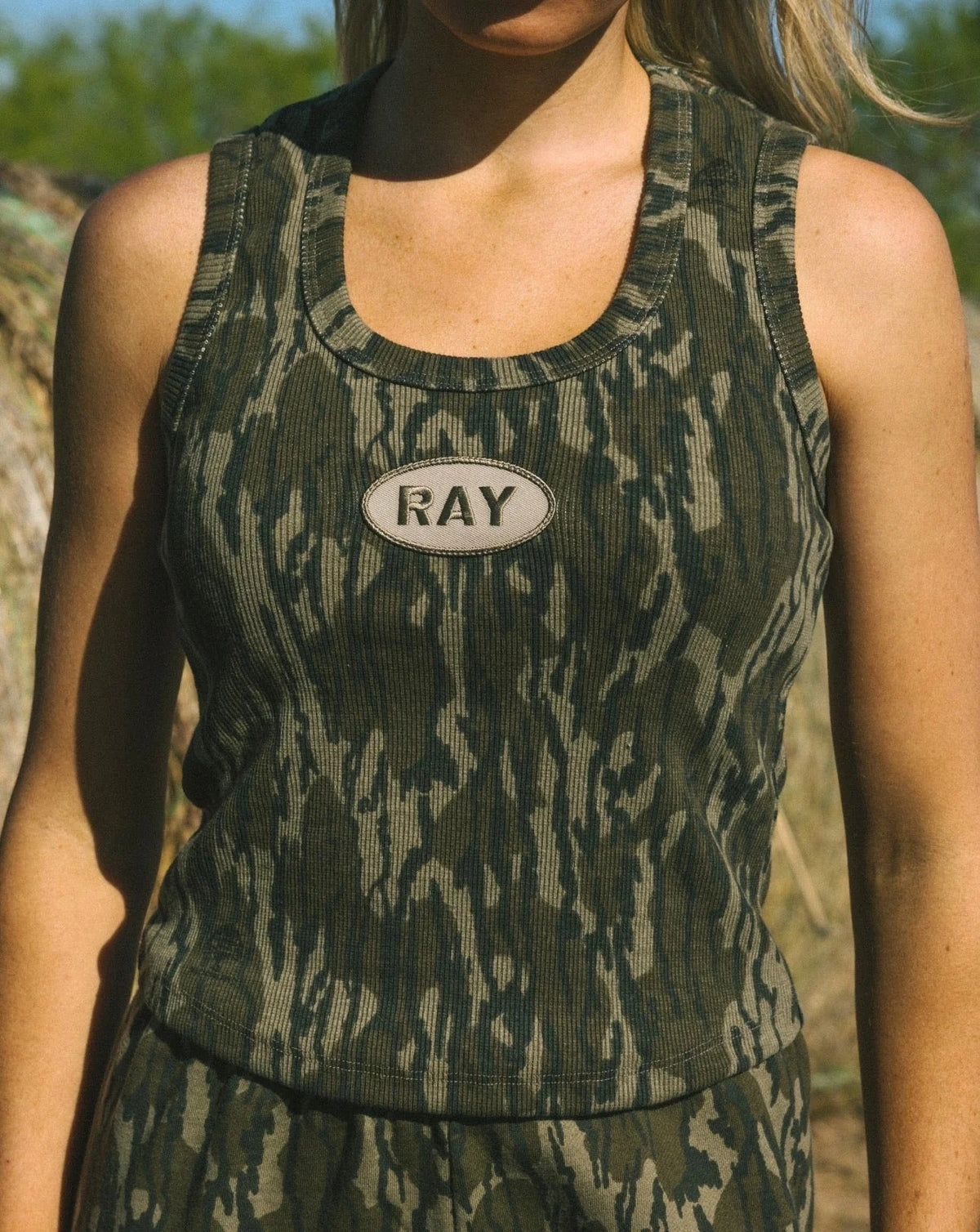 CAMO X RAY TANK TOP/SHORTS