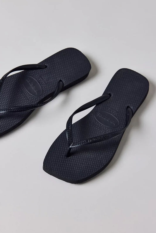 Women's Slim Square Flip Flops
