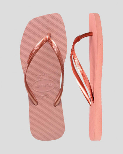 Women's Slim Square Flip Flops