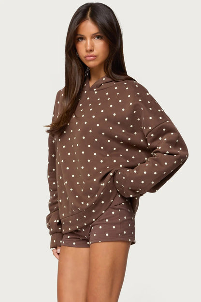 Soft Spot® Polka Dot Hoodie Set