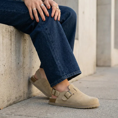 Sienna® Suede Clogs