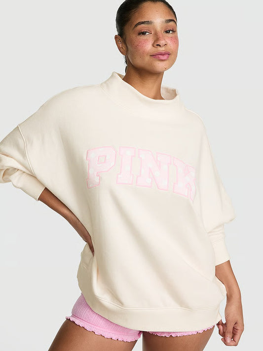 Campus Fleece™ Oversized Mockneck