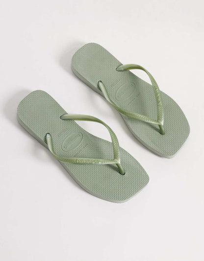 Women's Slim Square Flip Flops