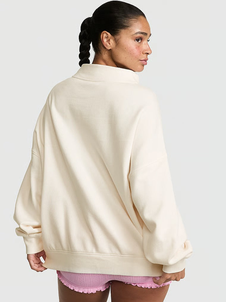 Campus Fleece™ Oversized Mockneck