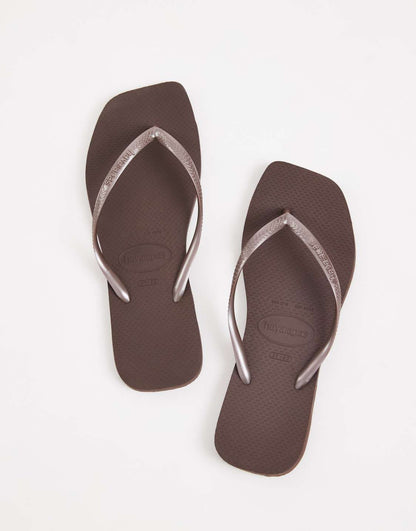 Women's Slim Square Flip Flops