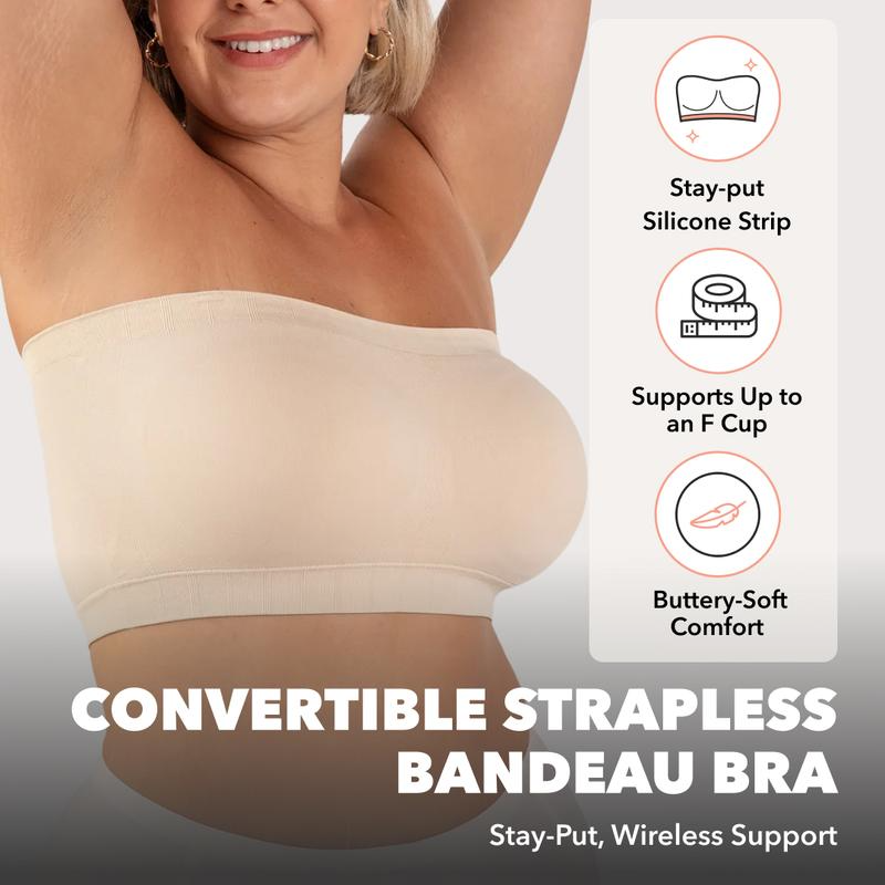 StayPut® Convertible Strapless Bandeau Bra