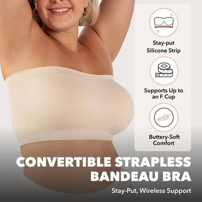 StayPut® Convertible Strapless Bandeau Bra