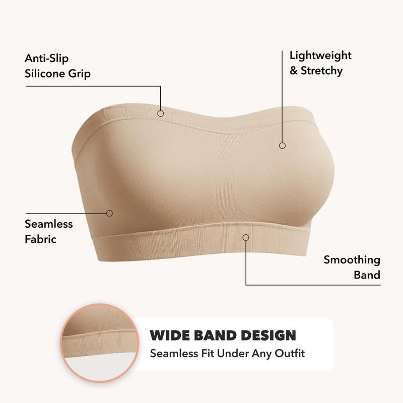 StayPut® Convertible Strapless Bandeau Bra