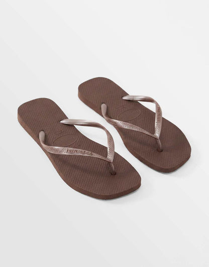 Women's Slim Square Flip Flops