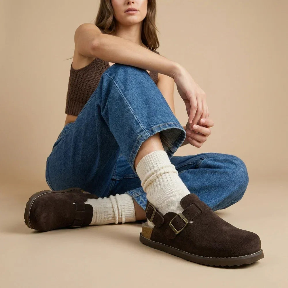 Sienna® Suede Clogs