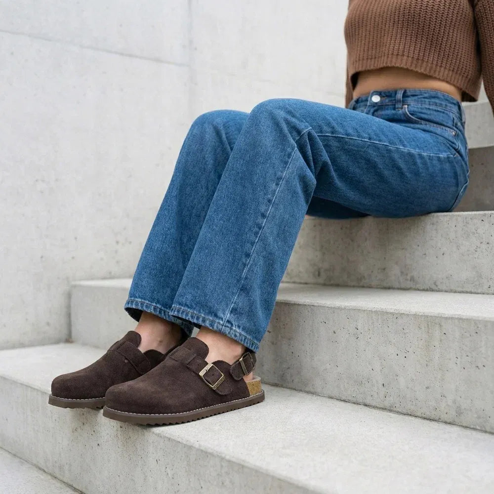 Sienna® Suede Clogs
