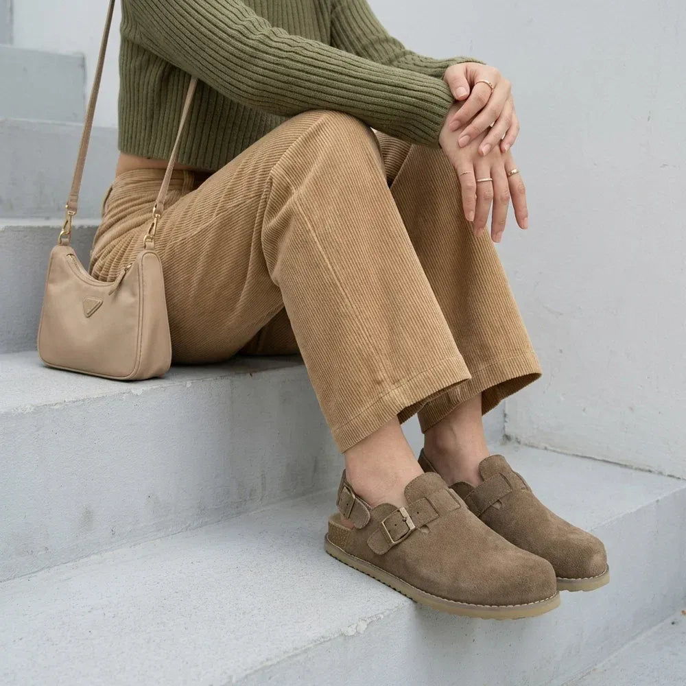 Sienna® Suede Clogs